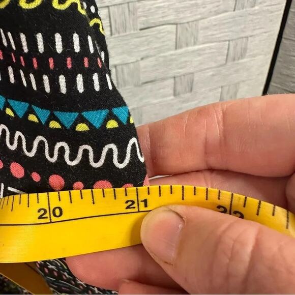 Torrid Mini Challis Sweetheart Dress colorful, sexy summer 90s coastal plus size - Picture 12 of 15